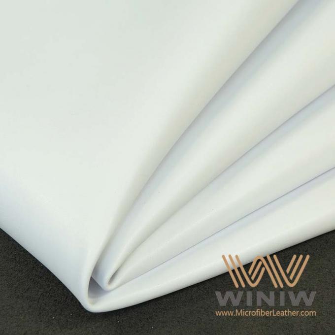 0.8mm Spiegel glattes Microfiber künstliches PU-Leder für Seifenschaum des Taschen-strengen Vegetariers