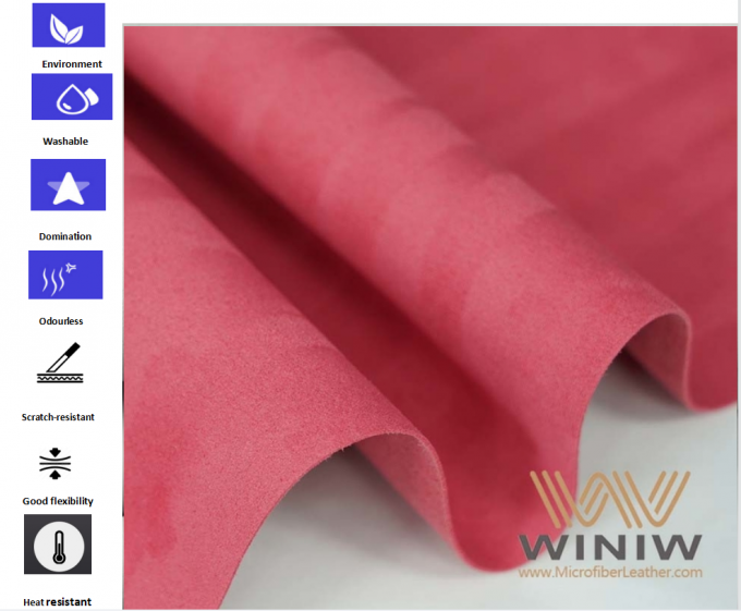 Dauerhaftes Leder des Faux WINIW Microfiber für Autolenkrad