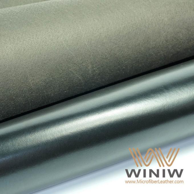 Glatter und glatter Auftritt synthetisches Microfiber überziehen für Gurte mit Leder
