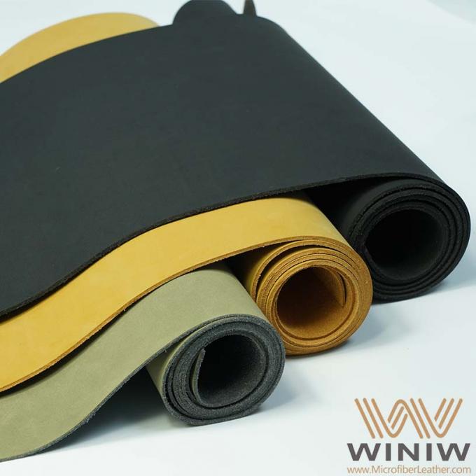 Hochwertiges Oberflächenendesynthetisches Microfiber-Nubukleder-Gewebe
