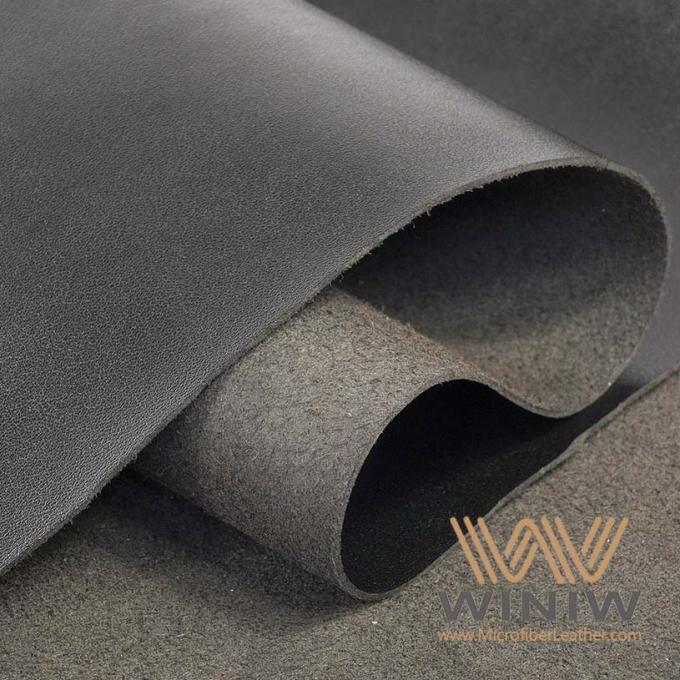 Falte-beständiger Hochglanz synthetisches Microfiber beschuht ledernes PVC-Material,