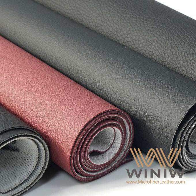 In hohem Grade vielseitiges glattes synthetisches faux Microfiber Automobilpu-Oberflächenleder