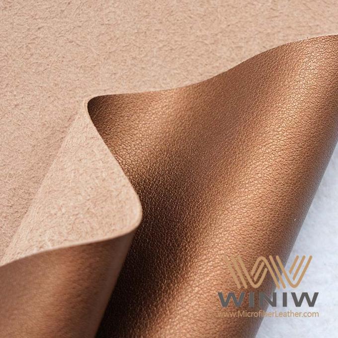 Außergewöhnliches Haltbarkeits-Vinylledernes Gewebe für Schuh-oberes