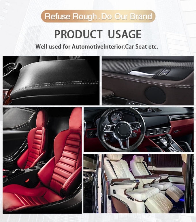 Lieferung Sekunden im kosteneffektiven Microfiber-Leder-Auto setzen gut gefüllt