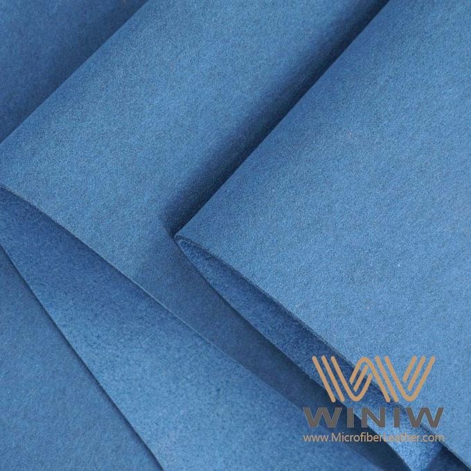 Weiches und Breathable Microfiber, das Gewebe-Leder für Fußbekleidung zeichnet